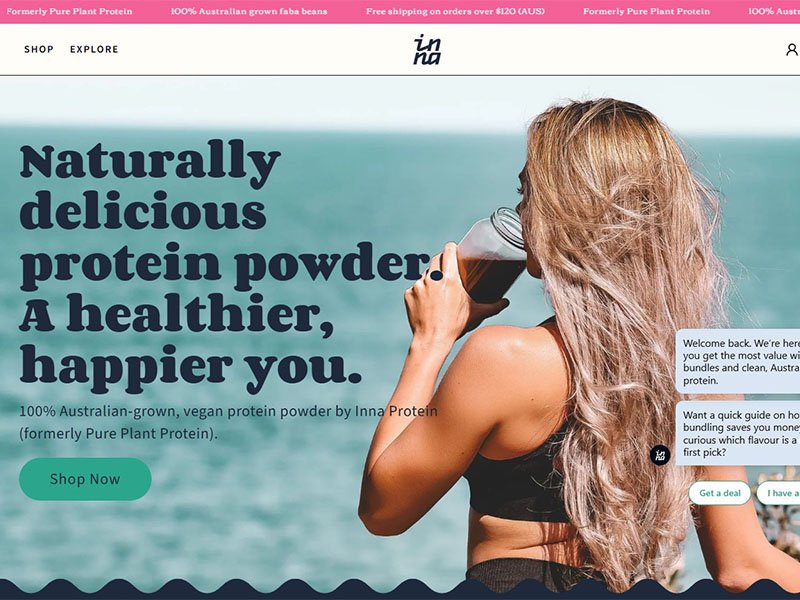 Inna Protein (Shopify Store + Retail Platform)